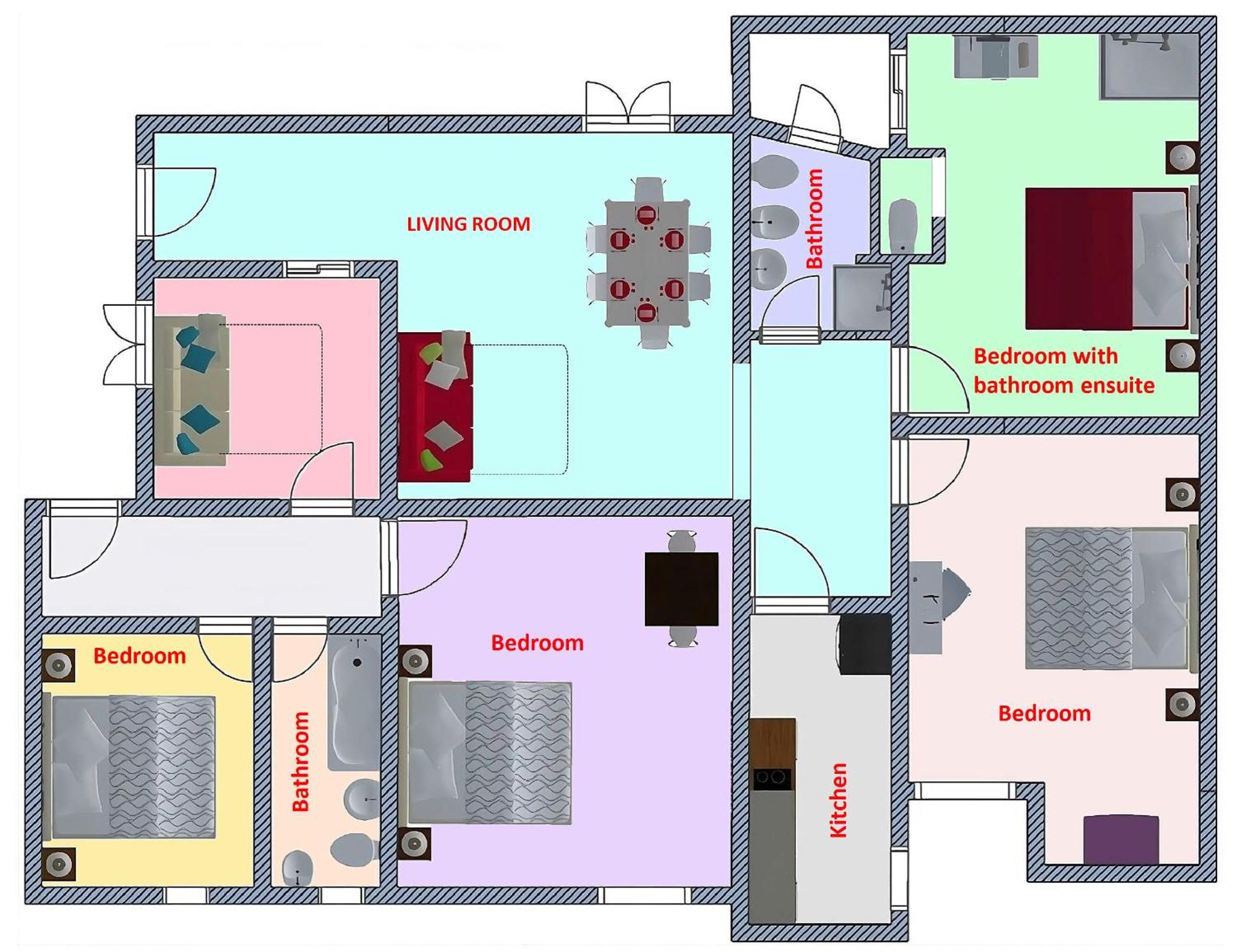 Colosseum - Big And Comfortable Apartment روما المظهر الخارجي الصورة